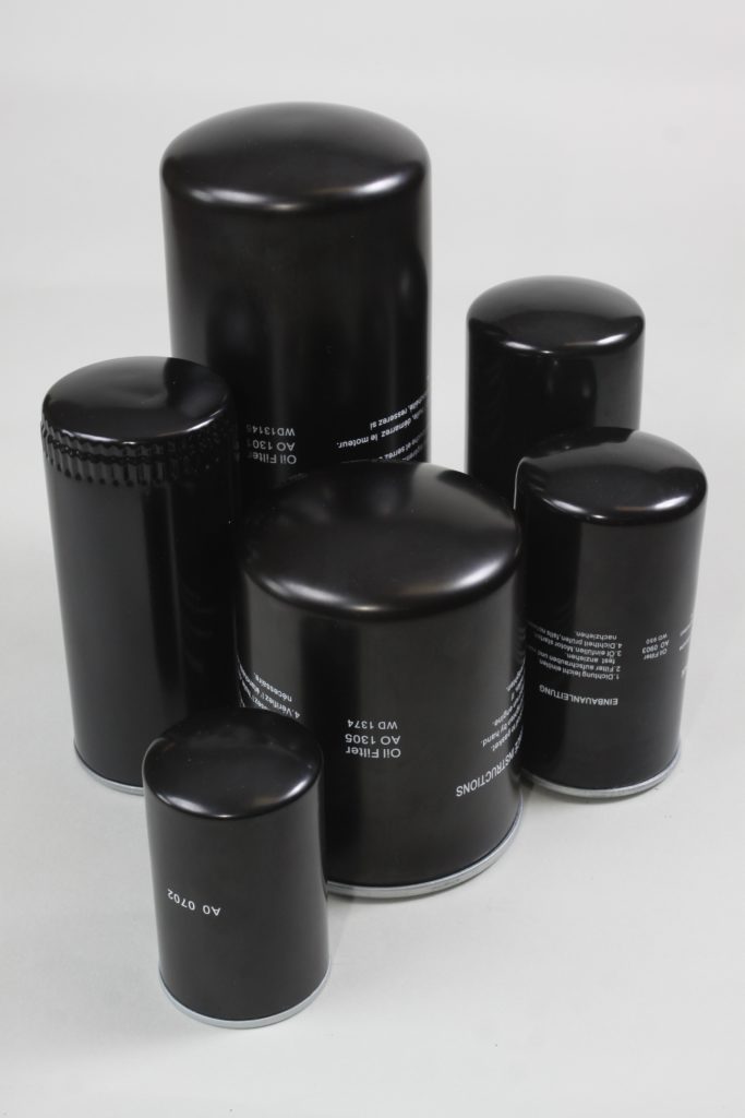 Black oil filters