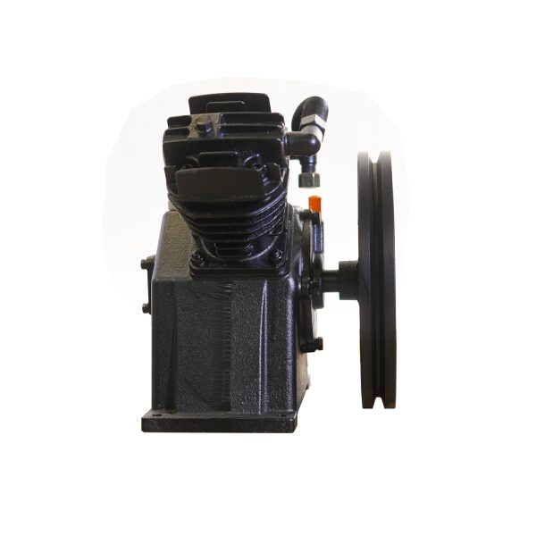 3hp 13CFM Displacement  Single Stage Reciprocating Splash Lubricated Bare Pump w/Flywheel - Image 2