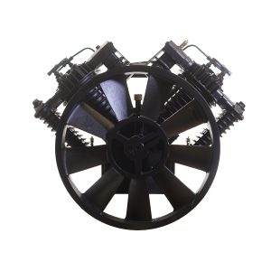 10HP 43CFM Displacement  2 Stage Reciprocating Pressure Lubricated Bare Pump w/Flywheel