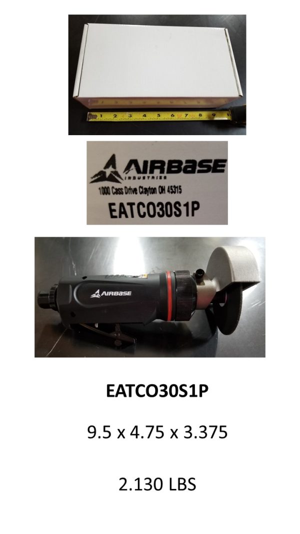 P/N AT-6027 EMAX STANDARD DUTY HIGH SPEED 3 AIR CUT OFF TOOL EATCO30S1""
