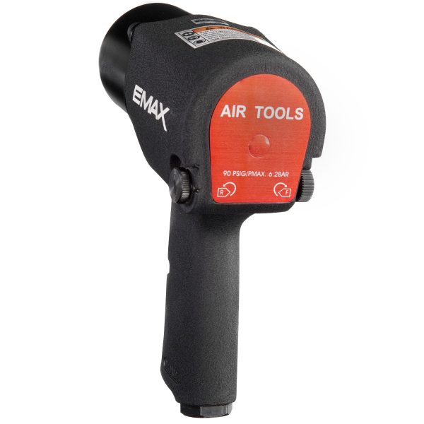 Industrial 1/2" Drive 450 ft. lbs Twin Hammer Air Impact Wrench - Image 2