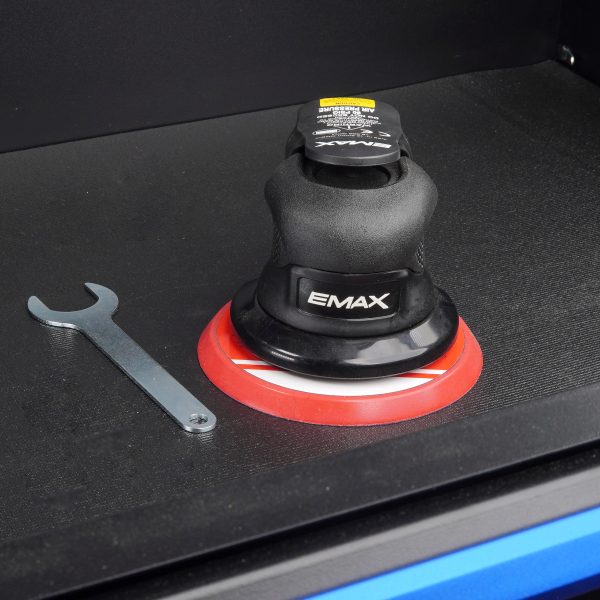COMPOSITE 5" NV RANDOM ORBITAL SANDER, 3/32" ORBIT - Image 4