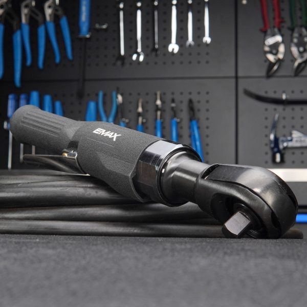 Industrial 1/2" Extreme Duty extended Handle Air Ratchet - Image 4