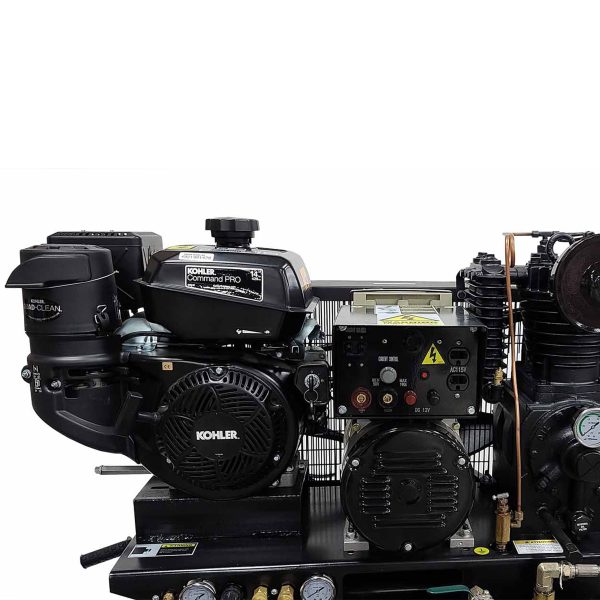 EMAX 3 in 1 - 20 Gallon Truck Mount 14hp Kohler Command Pro, 19CFM Pressure Lube Pump, 190AMP DC Stick Welder, 5000W Generator - Image 2