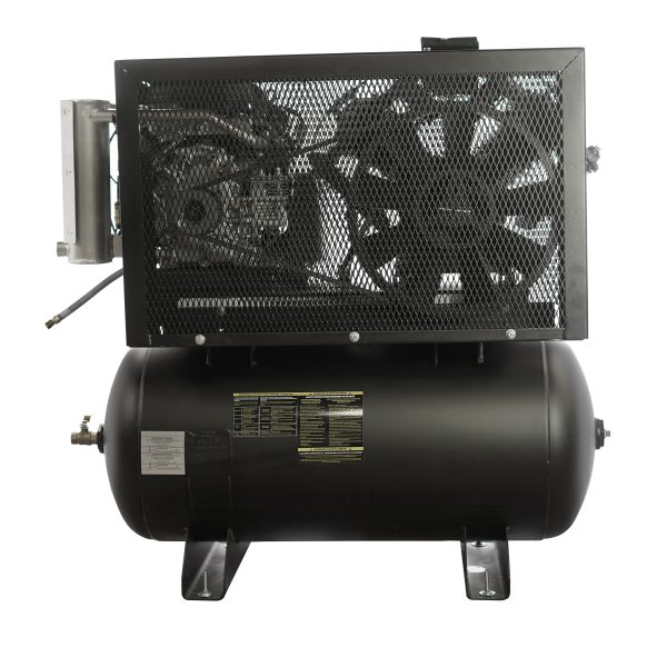 EMAX Honda GX Gas Driven w/Electric Start 18 HP V4 39CFM Pressure Lubricated 30 Gal.Truck Mount Stationary Air Compressor - Image 6
