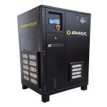 EMAX 25HP 3PH 2460V 98CFM Fixed Speed Industrial Rotary Screw Compressor-Cabinet Only -60,000 HR pump life