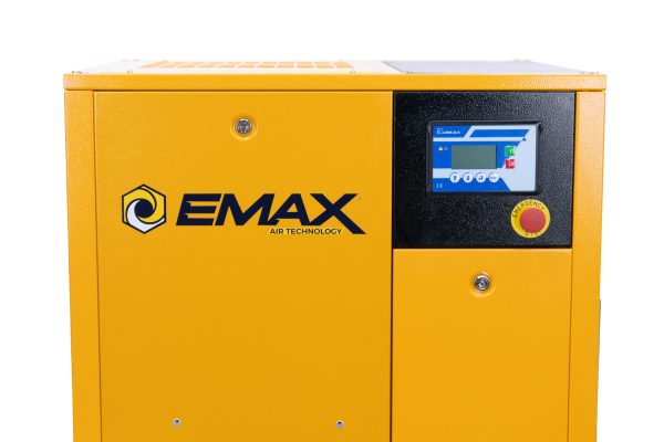 EMAX 7.5HP 3PH 208V 29CFM Energy Efficient Variable Speed Industrial Rotary Screw Compressor-Cabinet Only -100,000 HR pump life - Image 4