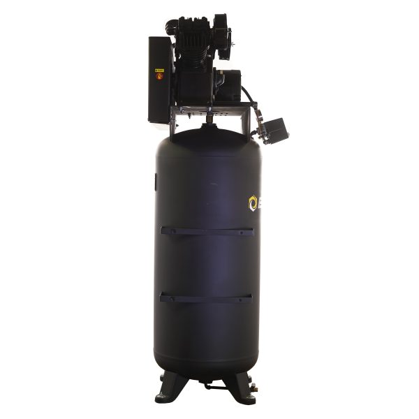 EMAX Industrial 5HP 2CYL Single Stage 19CFM 60 Gallon Air Compressor  - Splash Lube Pump, w/isolator pads - Image 3