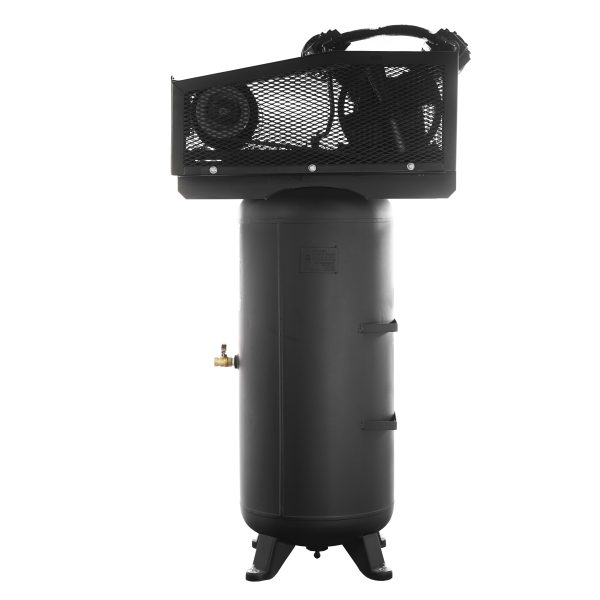 EMAX Industrial 5HP 2CYL Single Stage 19CFM 60 Gallon Air Compressor  - Splash Lube Pump, w/isolator pads - Image 5