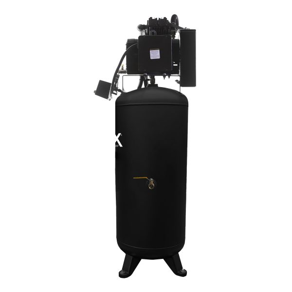 EMAX Silent Air  Industrial 5HP 2CYL Single Stage 19CFM 60 Gallon Air Compressor w/isolator pads - Splash Lube Pump,w/Isolator Pads, First Oil Change included! - Image 3