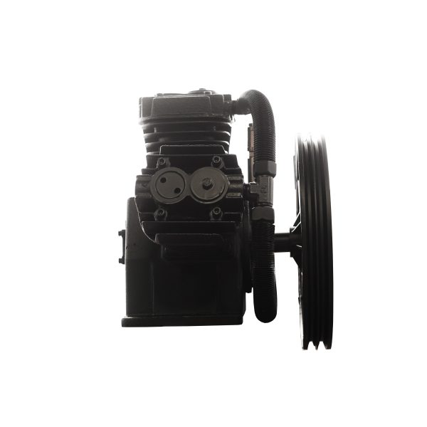 7.5HP 32CFM Displacement 2 Stage Reciprocating Splash Lube Bare Pump w/Flywheel - Image 2